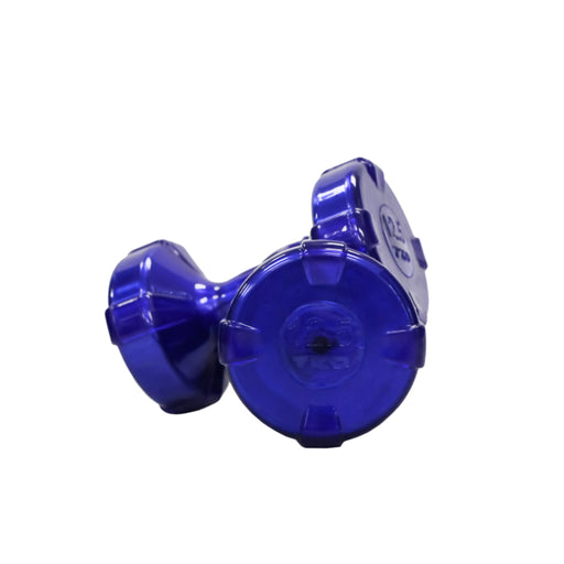 TKO Gummi Bell Set w/ 8 pr Vertical Rack (2.5 - 25 lbs) - Free Weights - TKO