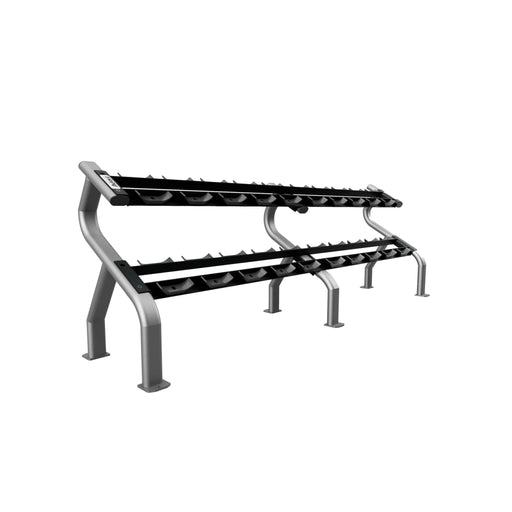 Troy 10 Pair Dumbbell Saddle Rack - Accessories - Troy VTX
