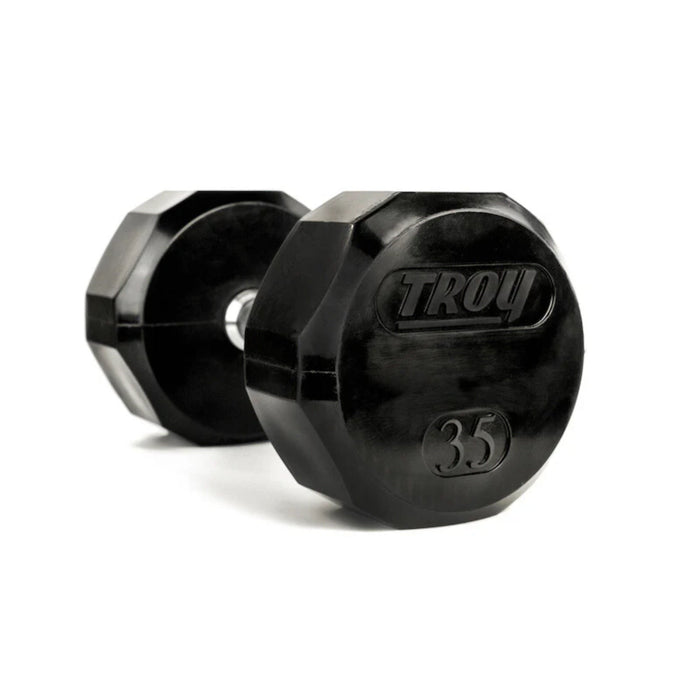 Troy 12 - Sided Rubber Dumbbells (Sets) - Troy VTX