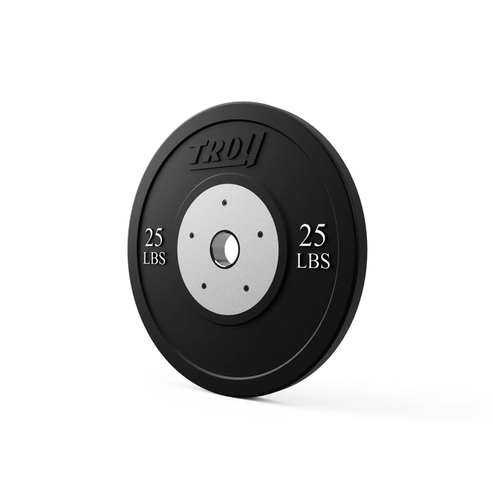 Troy Competition Black Rubber Bumper Plates (BCO - SBP) - Free Weights - Troy VTX
