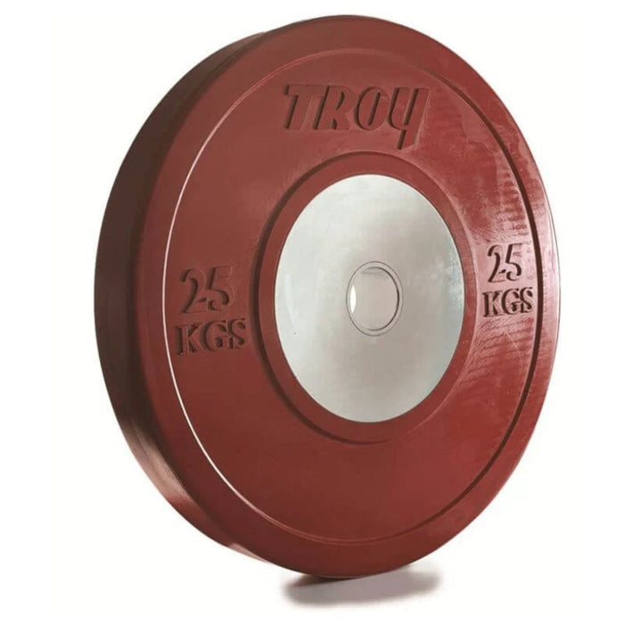 Troy Competition Color Rubber Bumper Plates (CO - SBP) - Free Weights - Troy VTX