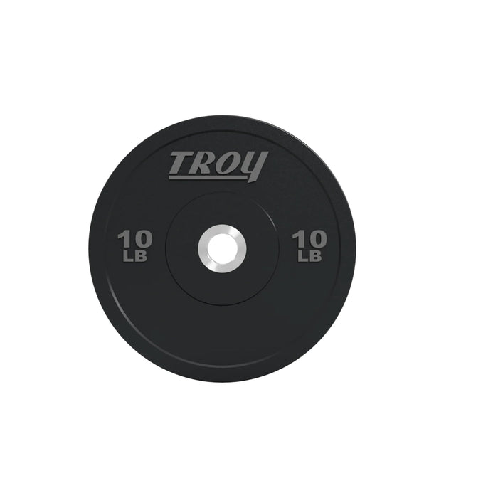 Troy Performance Black Rubber Bumper Plates (BPO - SBP) - Free Weights - Troy VTX