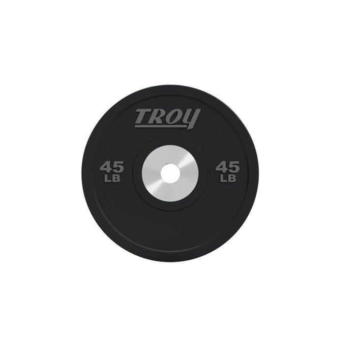 Troy Performance Black Rubber Bumper Plates (BPO - SBP) - Free Weights - Troy VTX