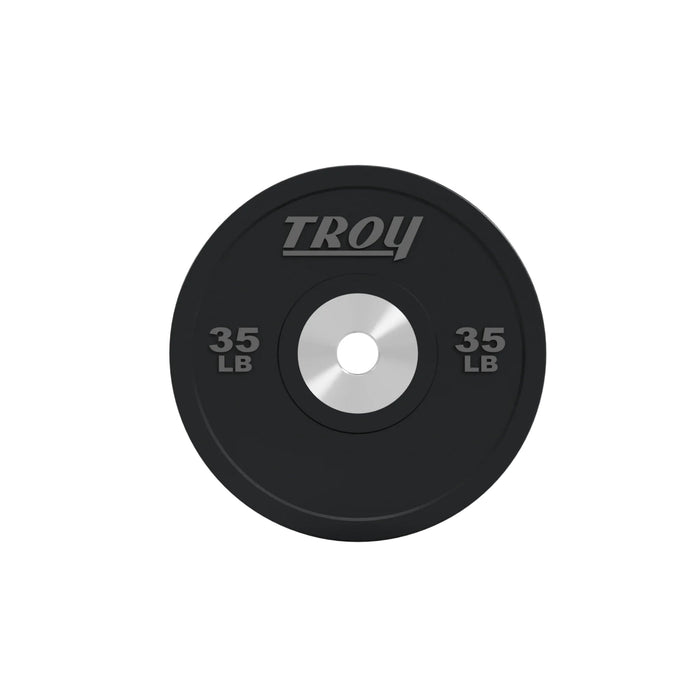 Troy Performance Black Rubber Bumper Plates (BPO - SBP) - Free Weights - Troy VTX
