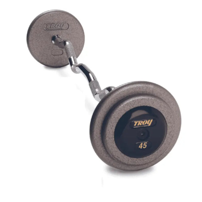 Troy Pro - Style Hammertone Cast Iron Barbell Sets - Free Weights - Troy VTX