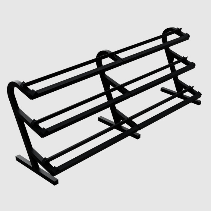 TROY VTX 3 - Tier Horizontal Dumbbell Rack (TDR - 3) - Accessories - Troy VTX