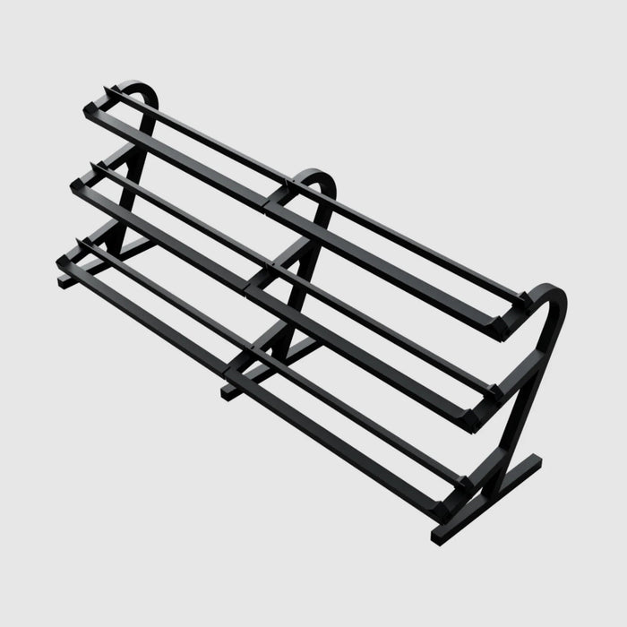 TROY VTX 3 - Tier Horizontal Dumbbell Rack (TDR - 3) - Accessories - Troy VTX