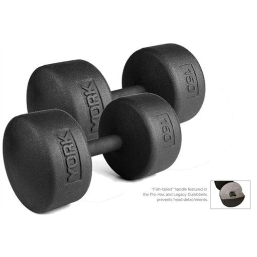 YORK Legacy Solid Round Dumbbell Sets - Free Weights - York Barbell
