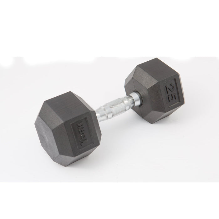 York Rubber Hex Dumbbell Sets - Free Weights - York Barbell
