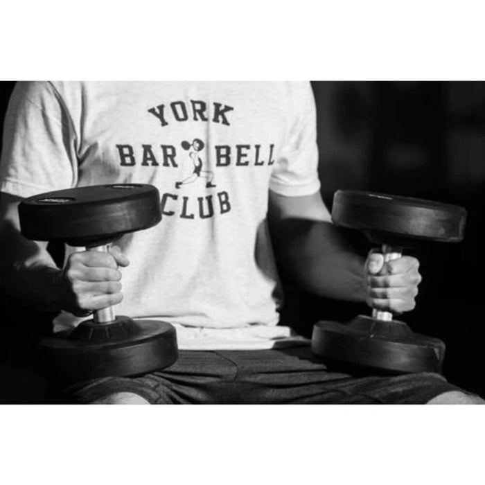 YORK Rubber Pro Style Dumbbell Sets - Free Weights - York Barbell