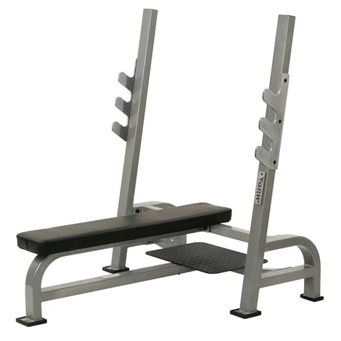 YORK ST Olympic Flat Bench w/Gun Racks - Benches - York Barbell