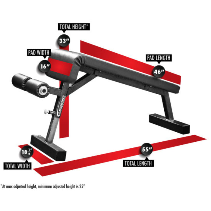 Legend Fitness Decline Utility Bench