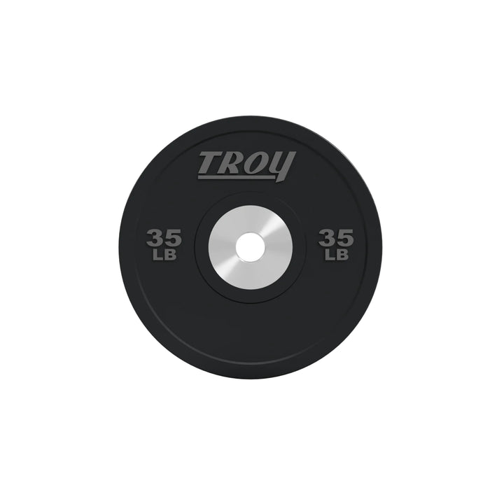 Troy Performance Black Rubber Bumper Plates