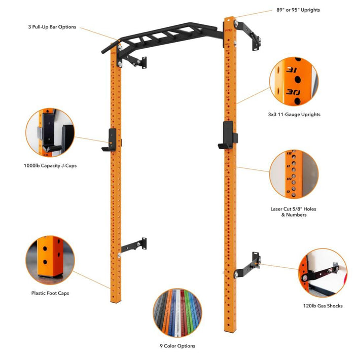 PRX Profile® PRO Squat Rack with Pull-Up Bar