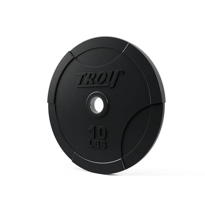 Troy Olympic Solid Rubber Bumper Plates