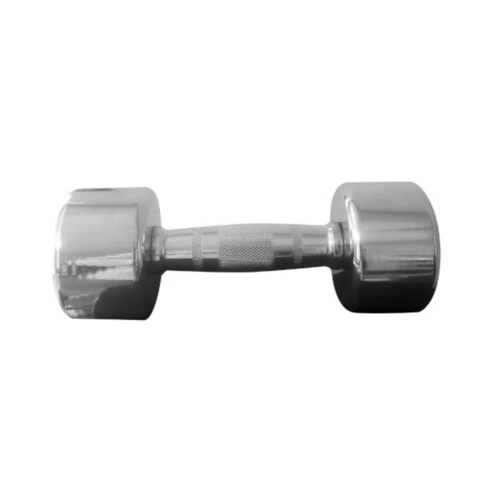 TAG Fitness Satin Chrome Beauty Bell Dumbbells (Complete Set)