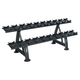TAG Fitness 2-Tier Saddle Dumbbell Rack