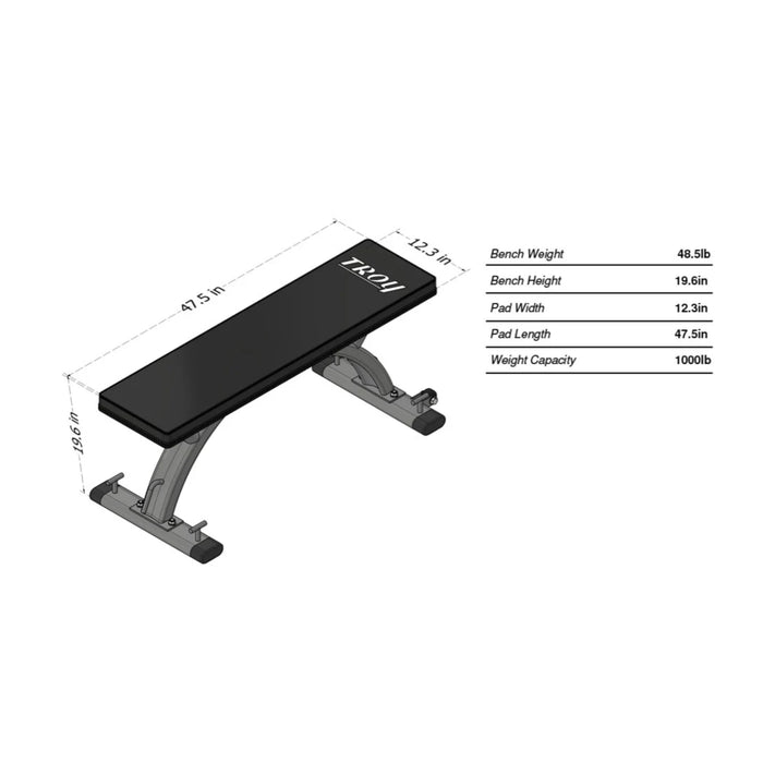 Troy Flat Bench