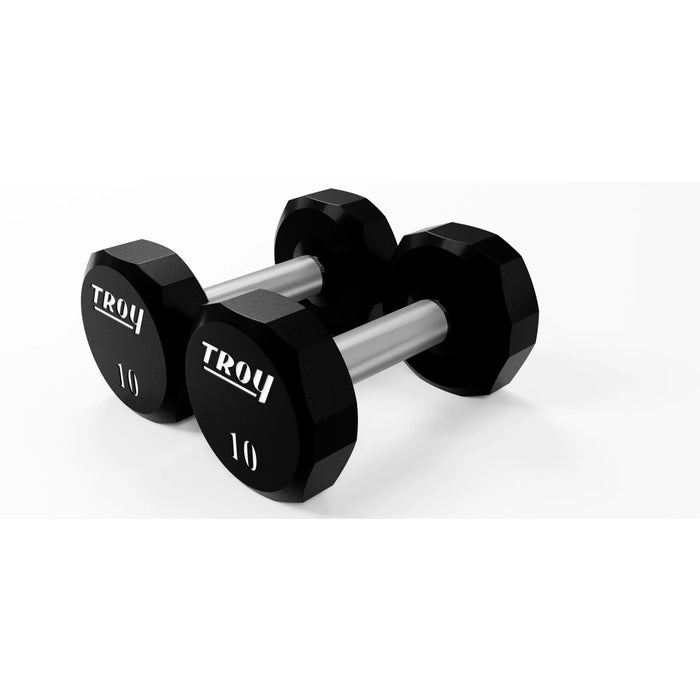 Troy 12 Sided Urethane Dumbbell