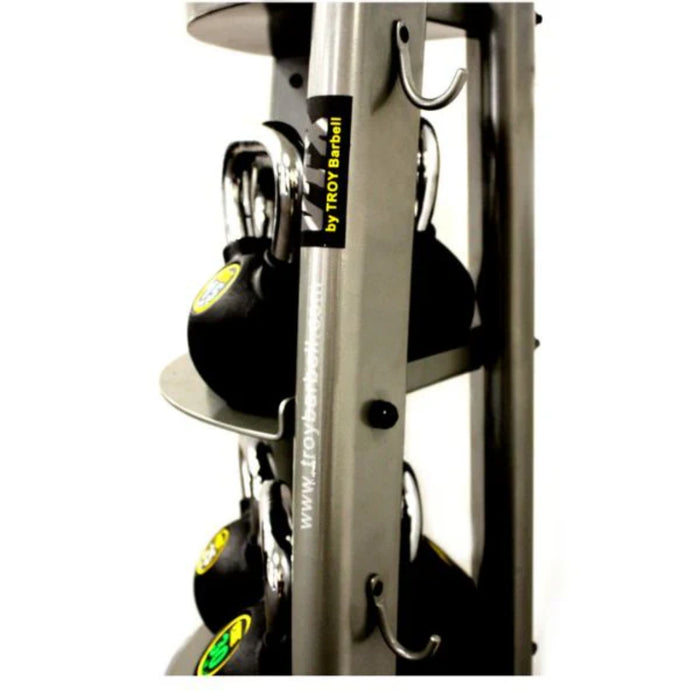 Troy VTX Club Kettlebell Set & Rack