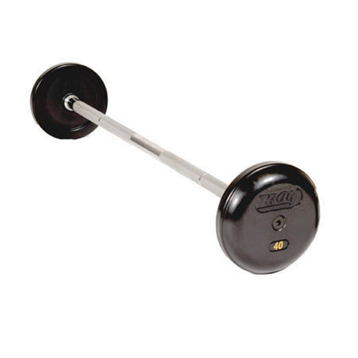 Troy Pro-Style Rubber Encased Barbell Sets