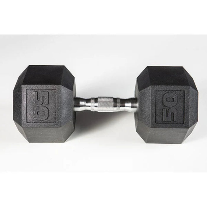 YORK Premium PVC Hex Dumbbells 5-50 lb Set