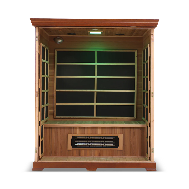 HealthSmart 3 Person Full Spectrum Infrared Sauna