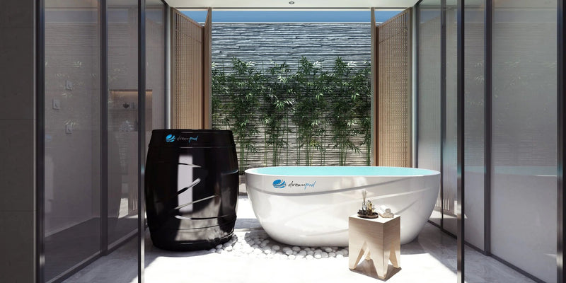 Dreampod Cold Plunge Barrel with Chiller - Cold Plunges - Dreampod