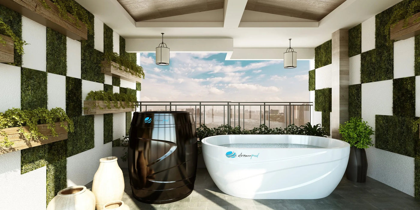 Dreampod Cold Plunge Barrel with Chiller - Cold Plunges - Dreampod