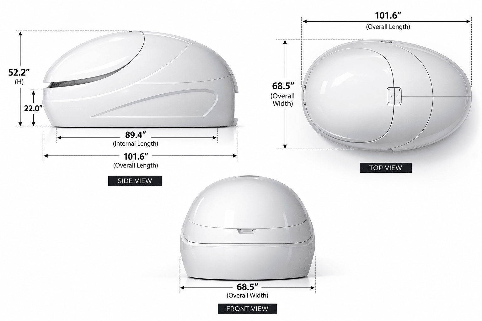 Dreampod V2 Float Pod-Float Tanks-Dreampod