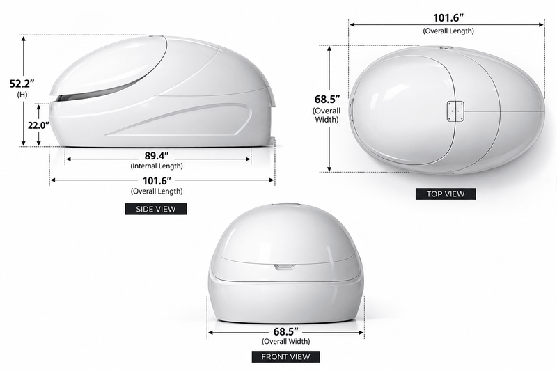 Dreampod V2 Float Pod-Float Tanks-Dreampod