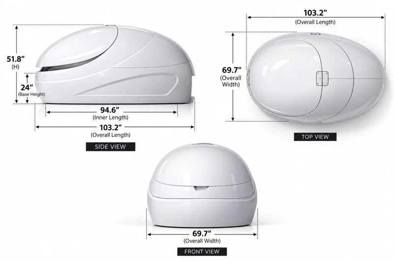 Dreampod Vmax Float Pod-Float Tanks-Dreampod