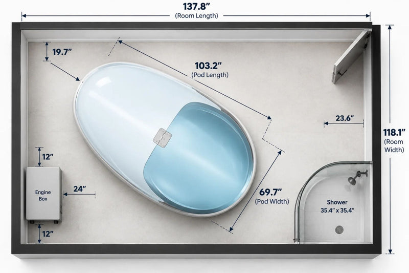 Dreampod Vmax Float Pod-Float Tanks-Dreampod