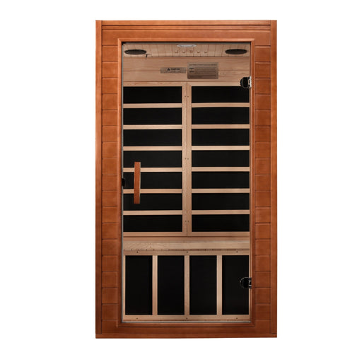 Dynamic Avila 1 - 2 - person Low EMF FAR Infrared Sauna - Canadian Hemlock (DYN - 6103 - 01) - Infrared Saunas - Dynamic