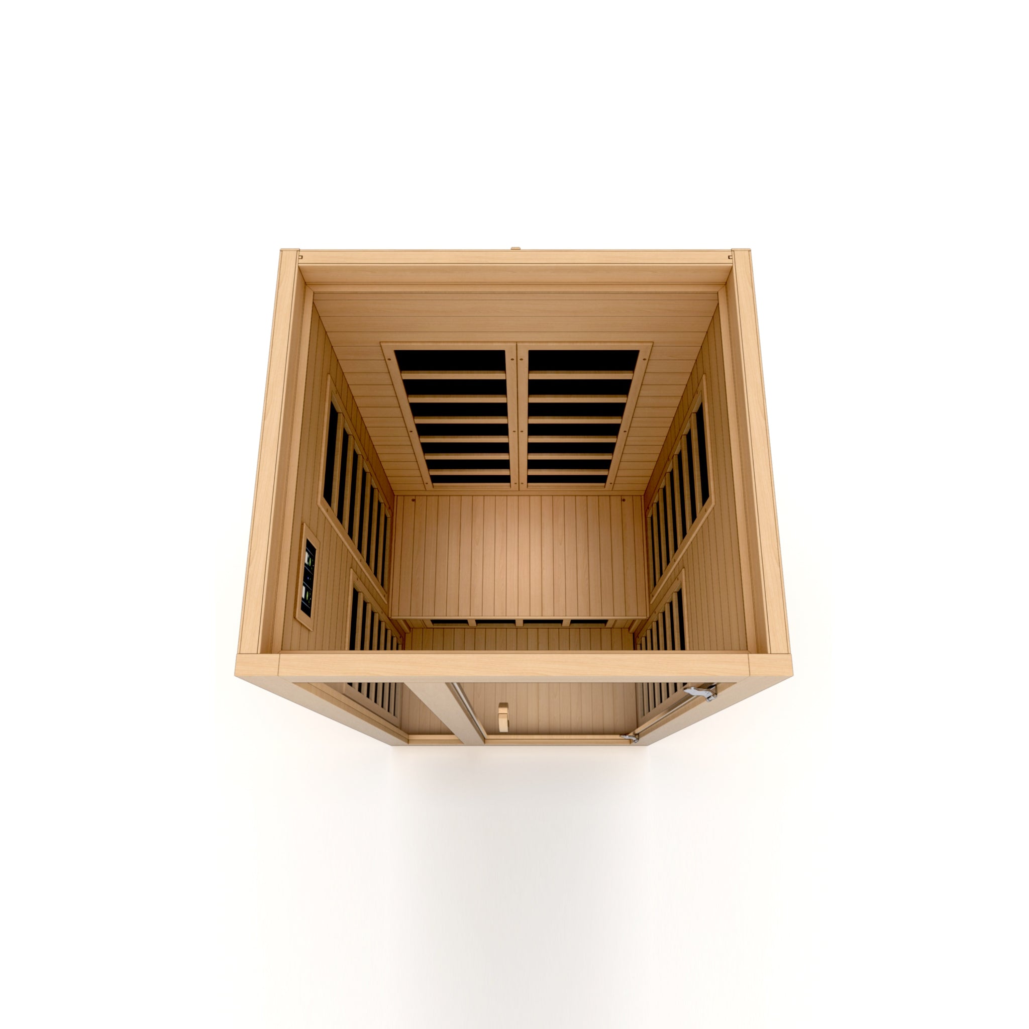 Dynamic Gracia 1 - 2 - person Low EMF FAR Infrared Sauna - Canadian Hemlock (DYN - 6119 - 01) - Infrared Saunas - Dynamic