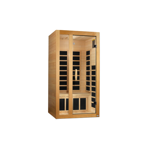 Dynamic Gracia 1 - 2 - person Low EMF FAR Infrared Sauna - Canadian Hemlock (DYN - 6119 - 01) - Infrared Saunas - Dynamic