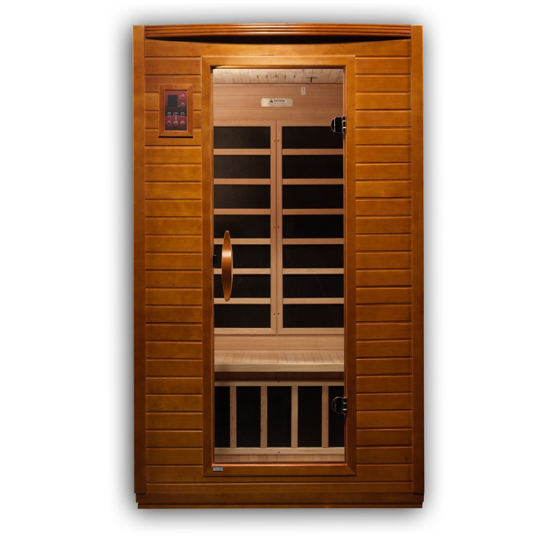 Dynamic Versailles 2 - person Low EMF FAR Infrared Sauna - Canadian Hemlock (DYN - 6202 - 03) - Infrared Saunas - Dynamic