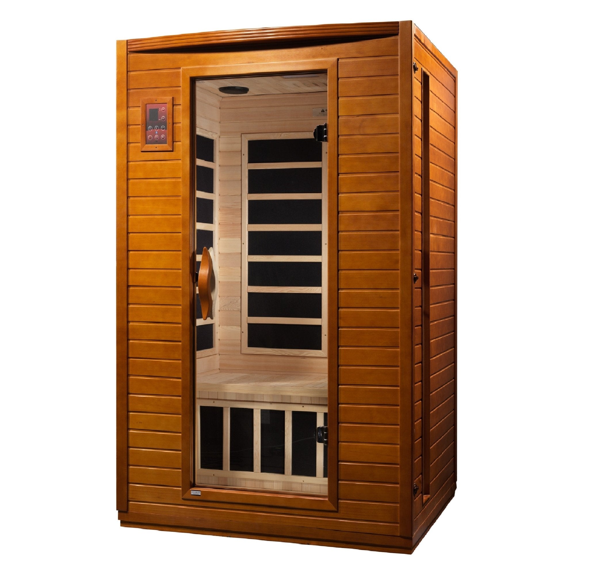 Dynamic Versailles 2 - person Low EMF FAR Infrared Sauna - Canadian Hemlock (DYN - 6202 - 03) - Infrared Saunas - Dynamic