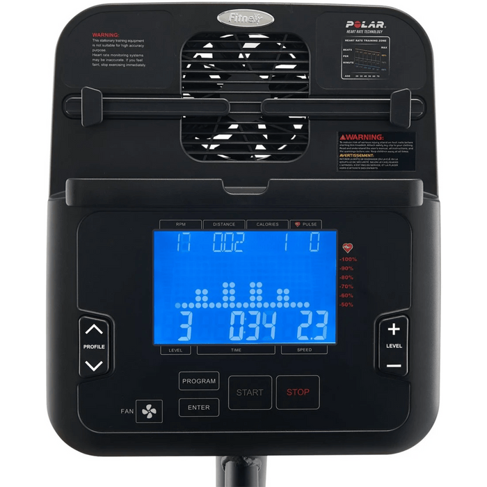 Fitnex E65 Light Commercial Elliptical - Ellipticals - Fitnex