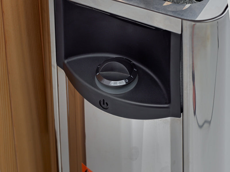 Golden Designs Andermatt - 2 - 3 Person Traditional Steam Sauna - Pacific Premium Clear Cedar - Saunas - Golden Designs