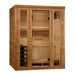 Golden Designs Andermatt - 2 - 3 Person Traditional Steam Sauna - Pacific Premium Clear Cedar - Saunas - Golden Designs