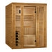 Golden Designs Engelberg 4 - 6 Person Traditional Steam Sauna - Pacific Premium Clear Cedar - Saunas - Golden Designs