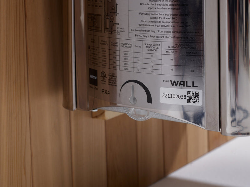 Golden Designs Kaarina - 6 Person Outdoor Traditional Sauna - Canadian Red Cedar Interior - Saunas - Golden Designs