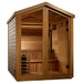 Golden Designs Kaarina - 6 Person Outdoor Traditional Sauna - Canadian Red Cedar Interior - Saunas - Golden Designs