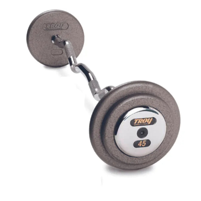 Troy Pro-Style Hammertone Cast Iron Barbell Sets