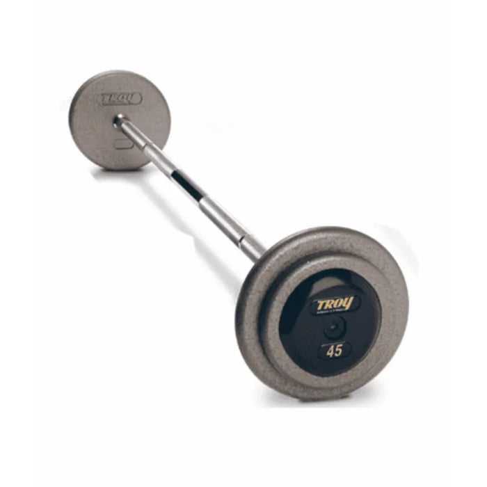 Troy Pro-Style Hammertone Cast Iron Barbell Sets