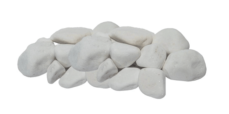 Harvia AC4000 White Decorative Sauna Stones | 5 - 10cm | 10kg per Box - Sauna Stones - Harvia