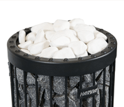 Harvia AC4000 White Decorative Sauna Stones | 5 - 10cm | 10kg per Box - Sauna Stones - Harvia
