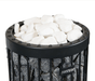 Harvia AC4000 White Decorative Sauna Stones | 5 - 10cm | 10kg per Box - Sauna Stones - Harvia
