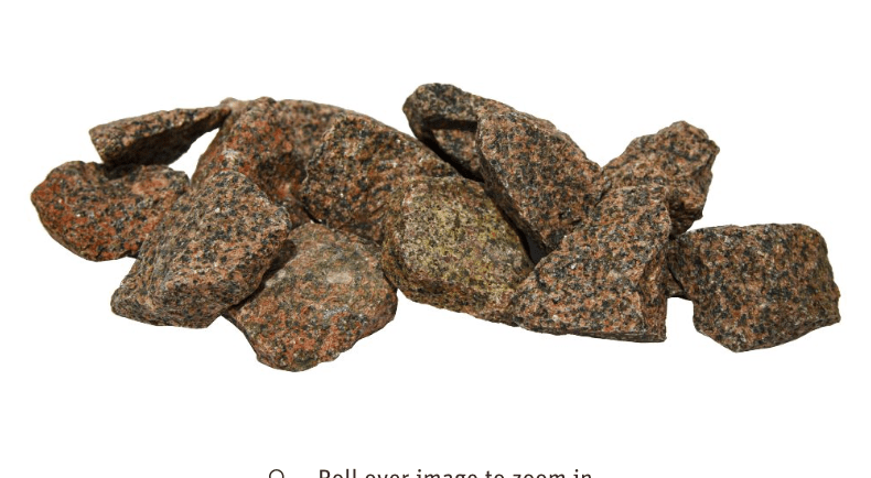 Harvia AC5000 Red Granite Decorative Sauna Stones | 5 - 10cm | 10kg per Box - Sauna Stones - Harvia